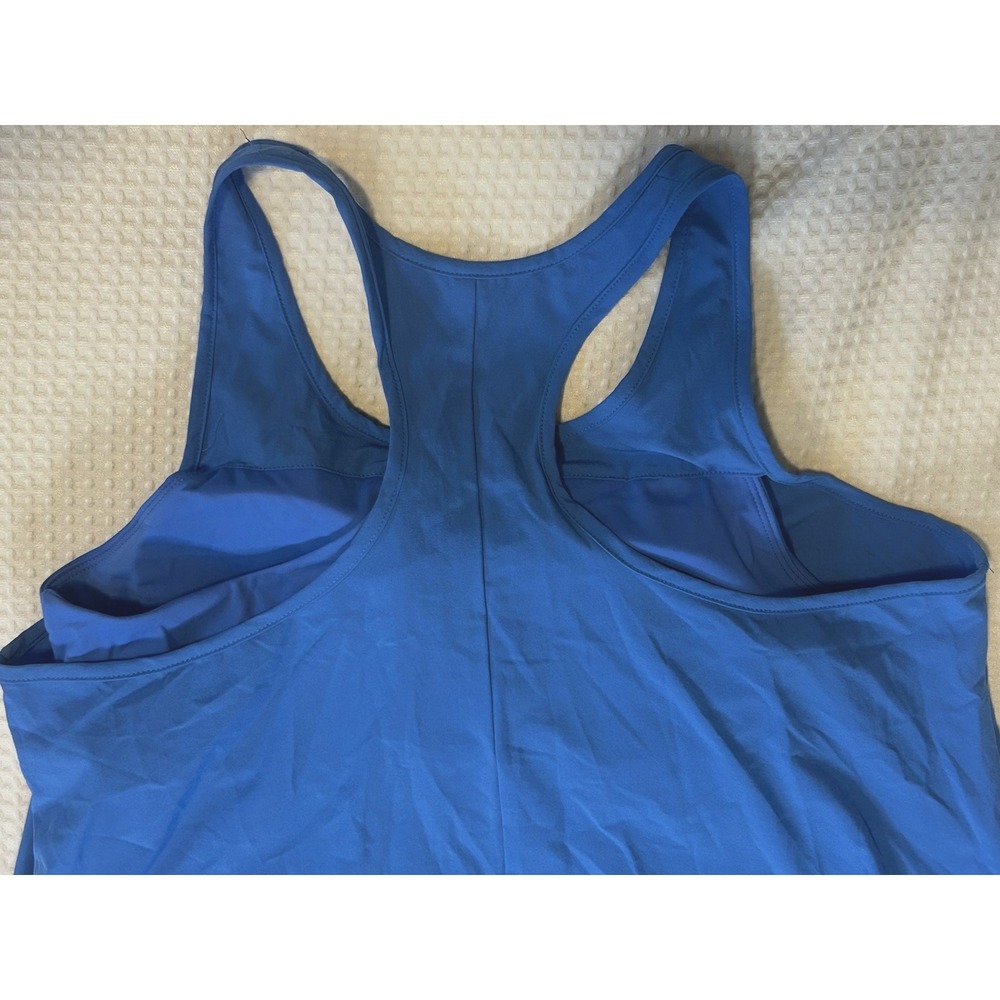 Halara NEW - Breezeful Backless Racerback Size Medium High Low Flowy Midi Dress - Picture 11 of 16
